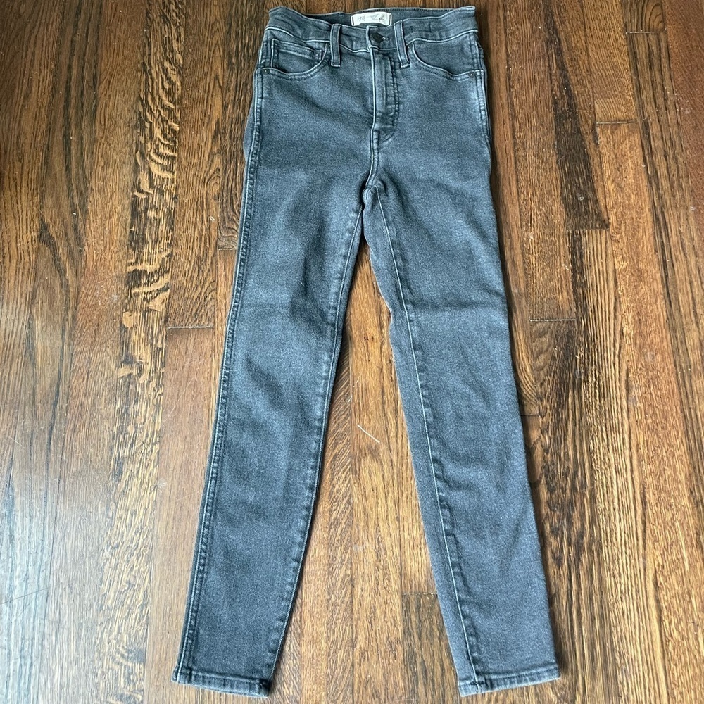 Madewell 10” high rise skinny jeans